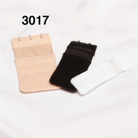 Anil 3017 underwear, accessory, 3 extra bra straps with clasps. White/black/beige - 3X3 (photo)